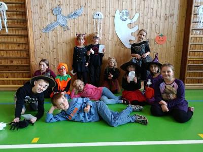 Halloween v družině o týden dřív – ale stejně parádní!