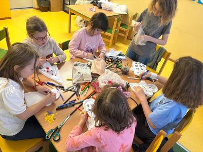 Workshop Šití ve školní družině