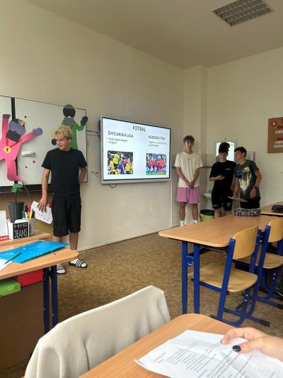 Projekt žáků 8. ročníku Děti odjinud – děti Evropy