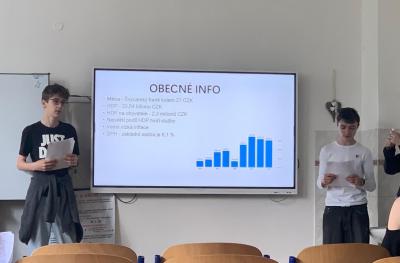 Projekt žáků 8. ročníku Děti odjinud – děti Evropy