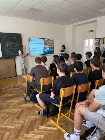Projekt žáků 8. ročníku Děti odjinud – děti Evropy