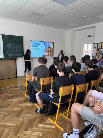 Projekt žáků 8. ročníku Děti odjinud – děti Evropy