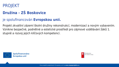 Družina  - ZŠ Boskovice